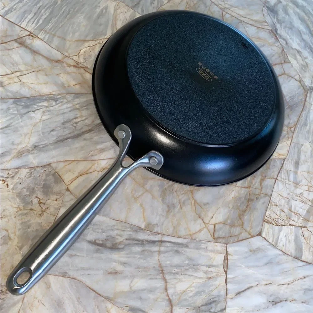 OXO Good Grips Non-Stick Black Hard Anodized Aluminum Frying Pan Skillet 10 Inch